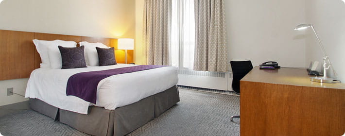 Allen Center bedroom
