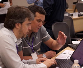Participants in class