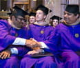 The Executive MBA convocation ceremony honored 70 graduates of Kellogg's Evanston-based program, as well as graduates of Kellogg's joint degree programs with partner schools in Hong Kong and Germany. 