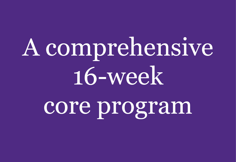 A comprehensive 16-week core program