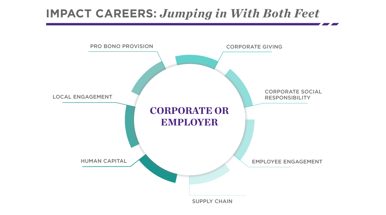 Possible Corporate or Employer Impact Careers | Social Impact | Kellogg School