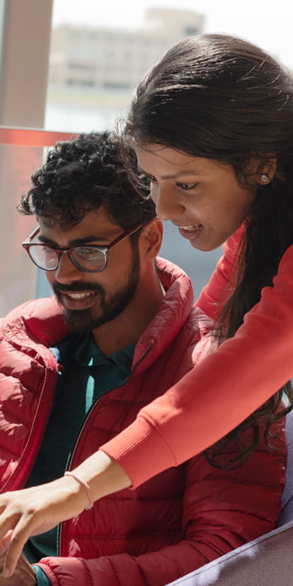 Kellogg admissions team helping a person with their application