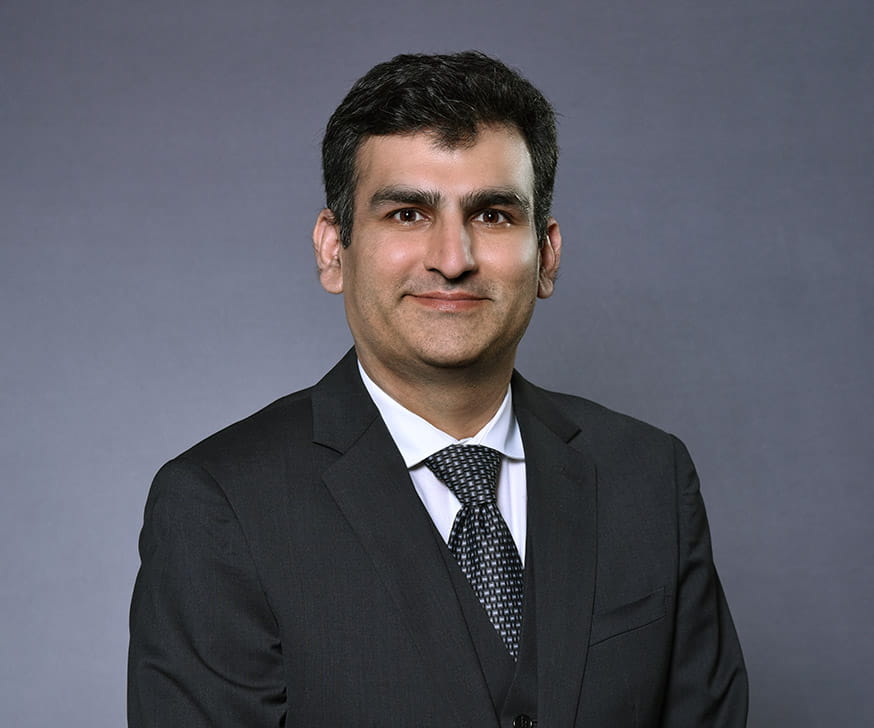 Portrait of Achal Bassamboo, Faculty at the Kellogg School of Management