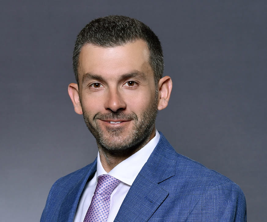 Portrait of George Georgiadis, Faculty at the Kellogg School of Management