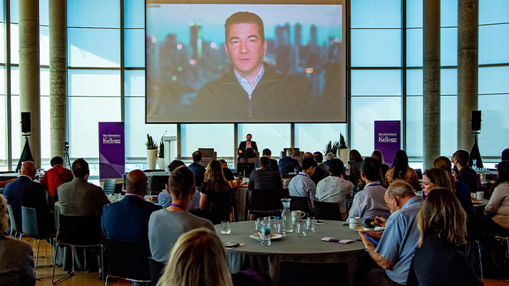 Dr. Scott Gottlieb, former FDA commissioner, leads a keynote speech 2022 MacEachern