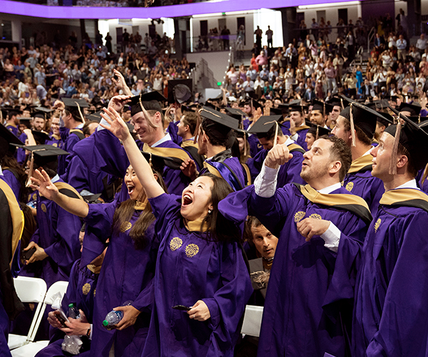 Kellogg graduates at 2022 convocation ceremony