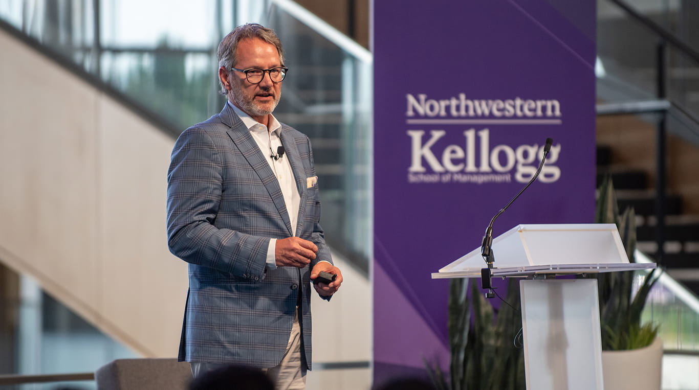 Greg Hanifee, associate dean, degree programs & operations at Kellogg 
