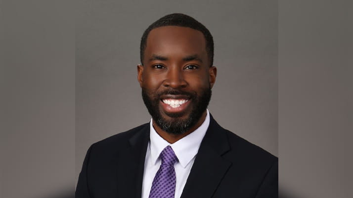 Denmark Reed, an Evening & Weekend MBA student and member of the Black Management Association
