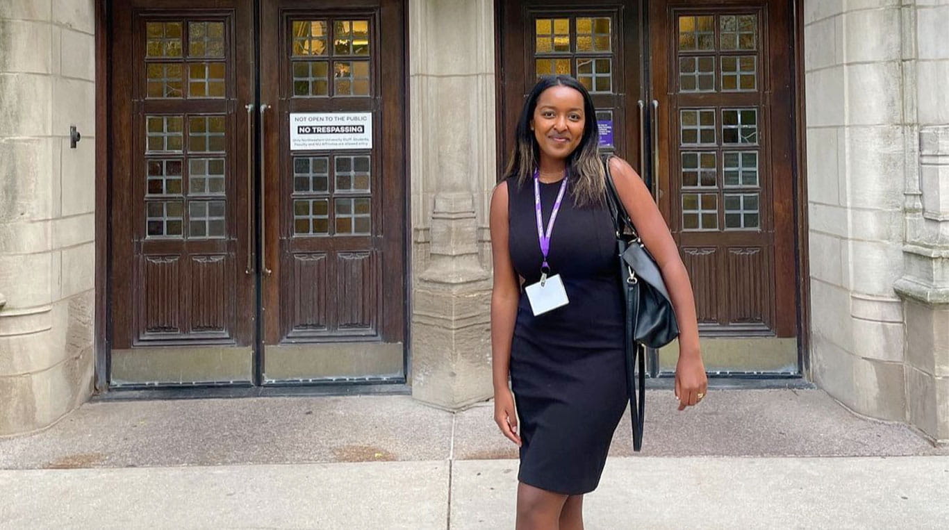 Elophia Mengestu ’25 is a student in the Evening & Weekend MBA Program at Kellogg.