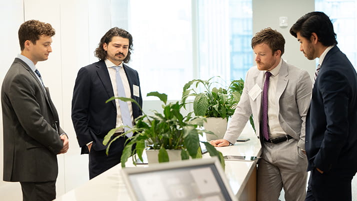 MBA students learned and lived out collaboration through their teamwork during a competition.