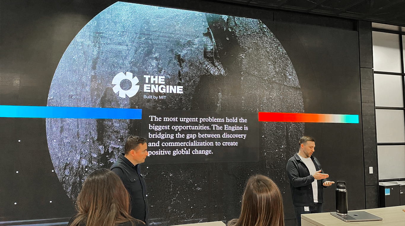 Opened in August 2022, The Engine at 750 Main offers specialized equipment for lab work, fabrication, and engineering tailored to Tough Tech companies.