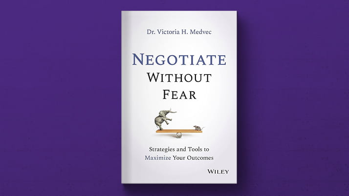 Cover of the book Negotiate without Fear by Victoria Medvec