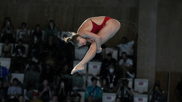 Jaye Patrick ’25 is an Olympic athlete who is also starting her Master in Management (MiM) Program this fall.