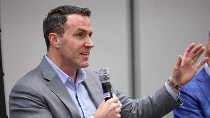 A Kellogg veteran alumni, Matt Caldwell (NHL Florida Panthers CEO).