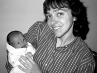 Angela Streeter '87 with son Daniel