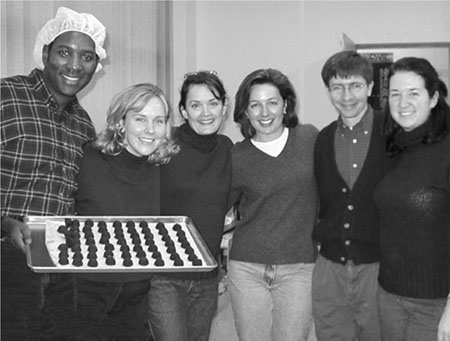 L to R: Jeff Patton, Catherine Cox, Jody Johannessen, Camie Costa, Peter Kjome and Becca Bloomfield.