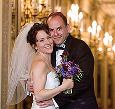 Shira Levine '99 married Dan Halperin (from Perth, Australia) in San Francisco on May 28.