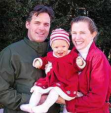 Martha Wofford '01 and John Knight celebrated the arrival of their daughter Nora on Christmas day.