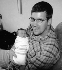 Brian Tobey with son Conner Jack Tobey