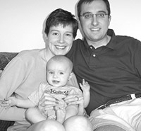 Roger Shubert and Elaine Virant, with their daughter, Anita Virant Shubert