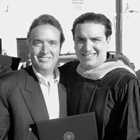 Miguel Ramírez Barber '76 and Miguel Ramírez Lombana '04