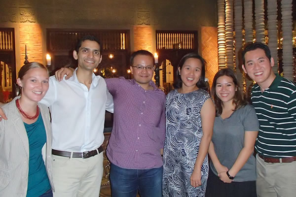 From BCG Kuala Lumpur, Meghan Taylor ’12, Zarif Munir ’02, Rick Ramli ’06; from BCG Bangkok, Tongjai (Pam) Thanachanan ’93, Prinda Pracharktam ’12; and from BCG Singapore, Kavan Sito ’12