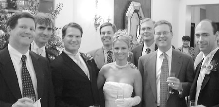 George Thornton ’92 and Debra Hill’s wedding