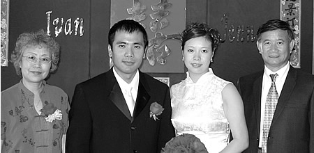 Alum Ivan Guo '03 wedding