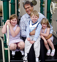 Phil Warren '92 and family