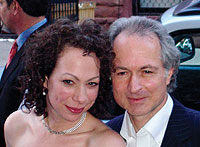 Wendy Yanowitch '95 with husband Michael Feher.