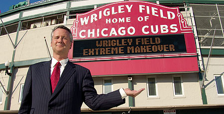 Tim Smithe EMP-32 at Wrigley Field.