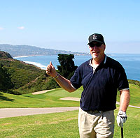 Phil Glick EMP-60 after his hole-in-one at Torrey Pines North course.